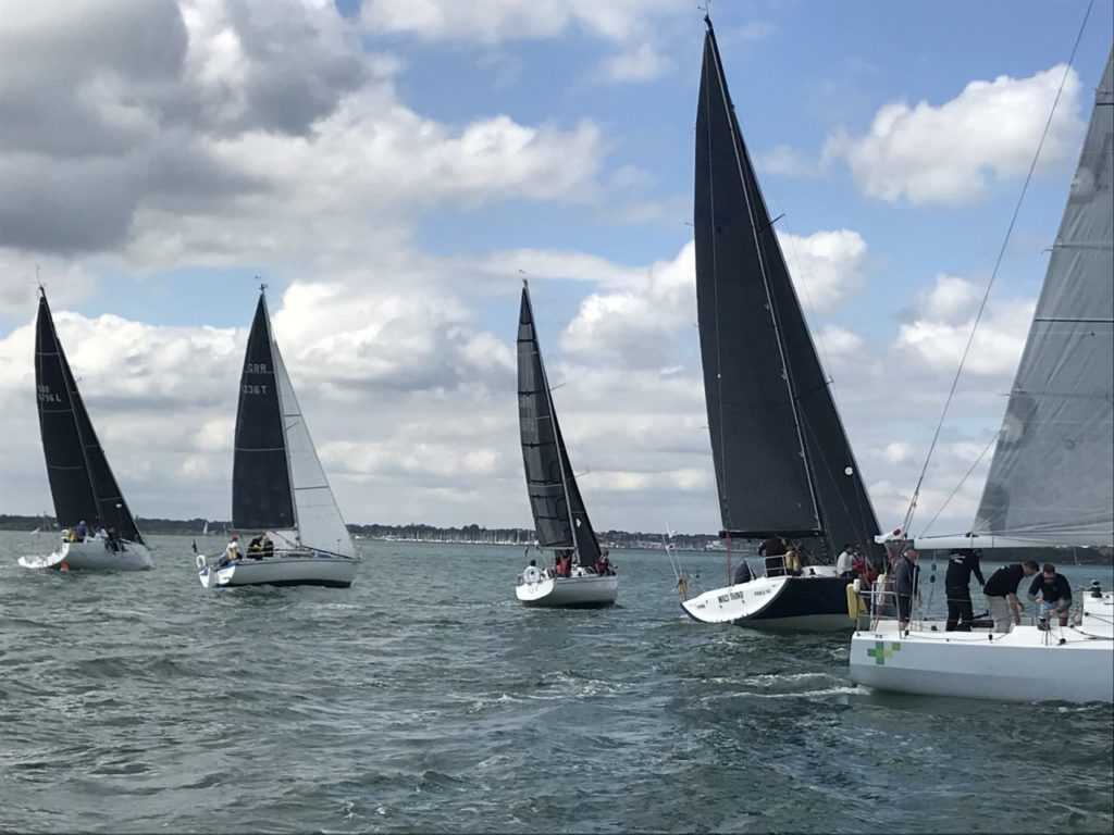 Start of the Yacht race VPRS Nationals Championship 2021
