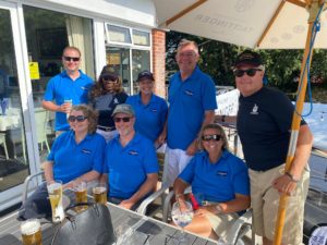 Our team including shore crew at the RSYC